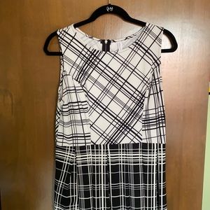 Black and White Dress